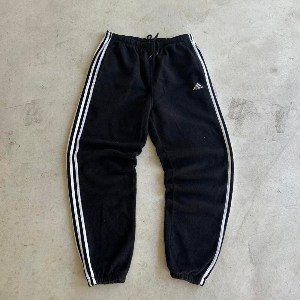 Vintage Black Adidas Sweatpants